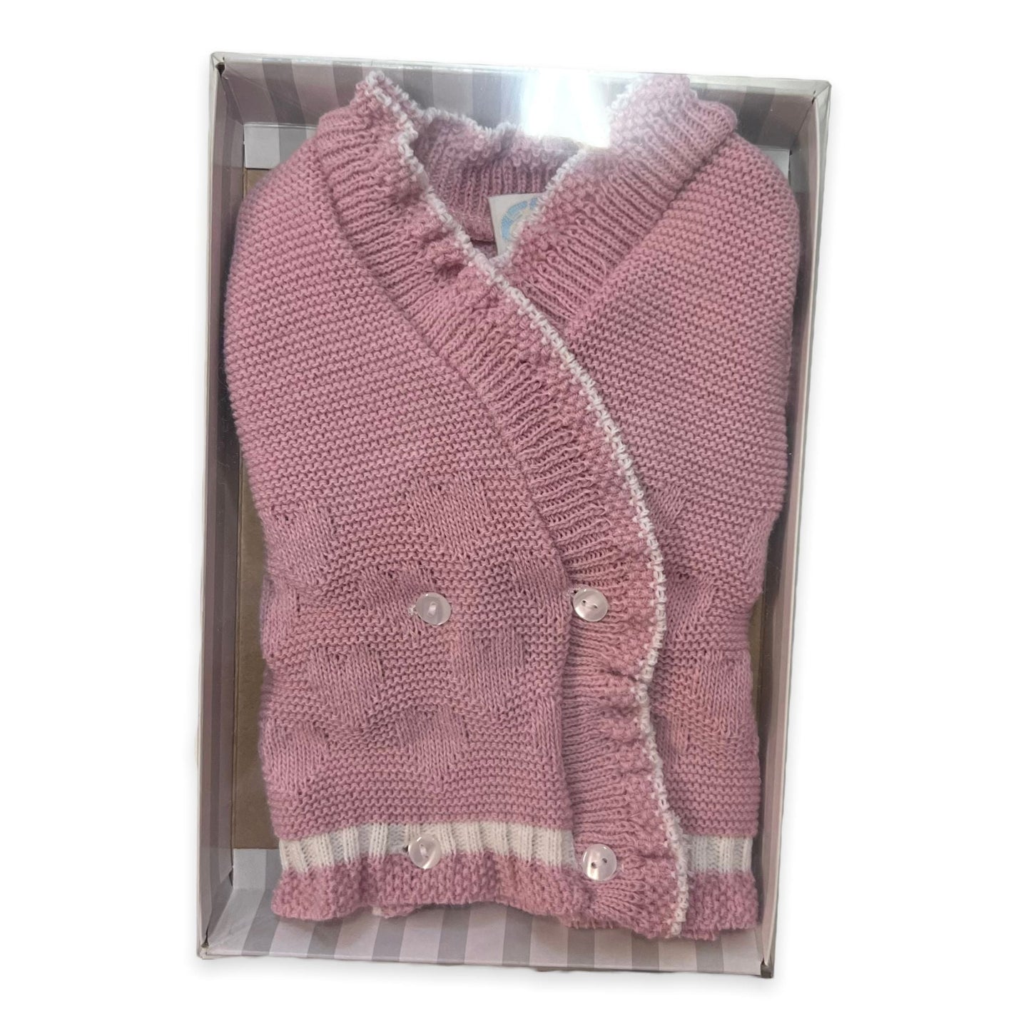 Golfino in Misto Lana 0/6 Mesi