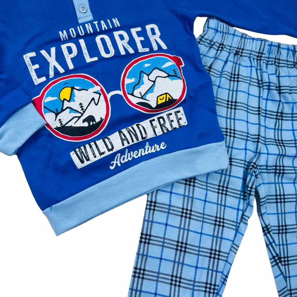 Pigiama in Caldo Cotone Pastello