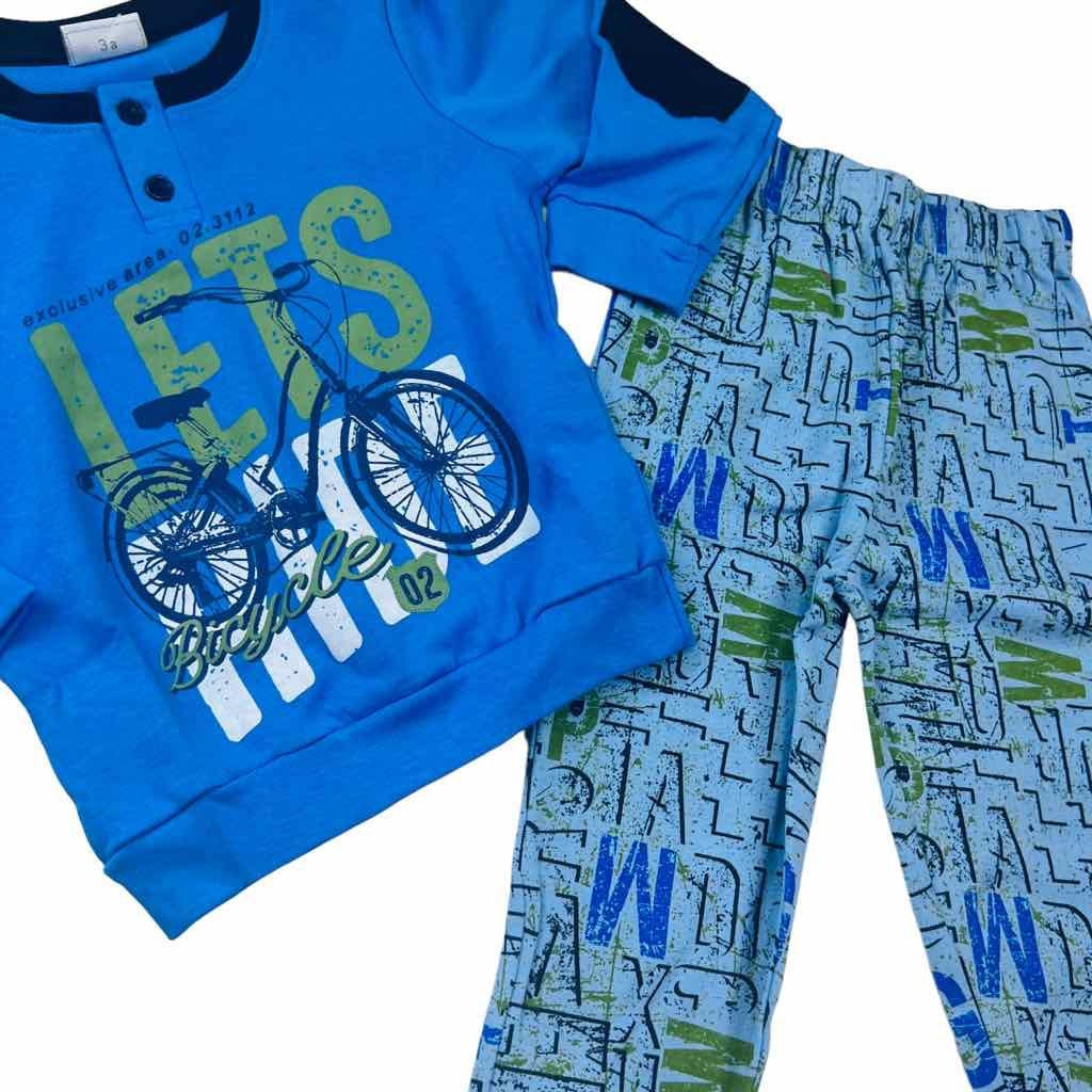 Pigiama in Caldo Cotone Pastello