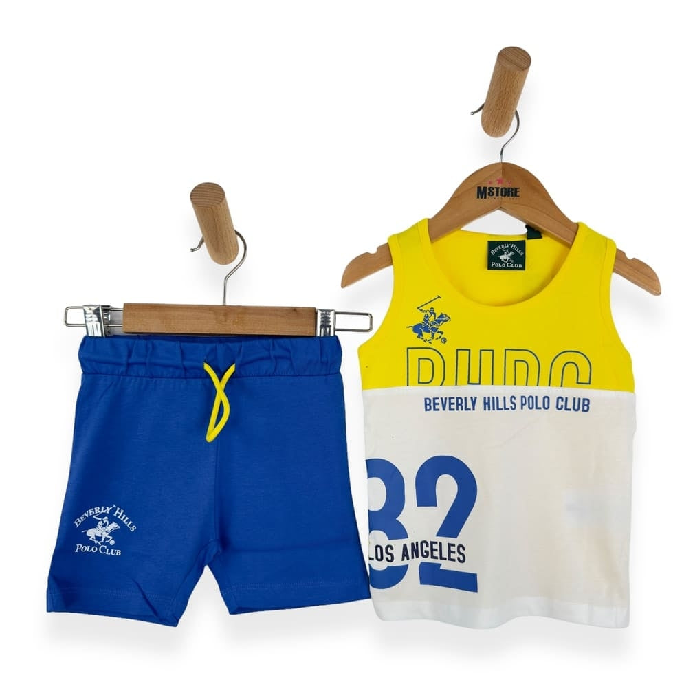 Completo Canotta Polo Beverly Hills Neonato