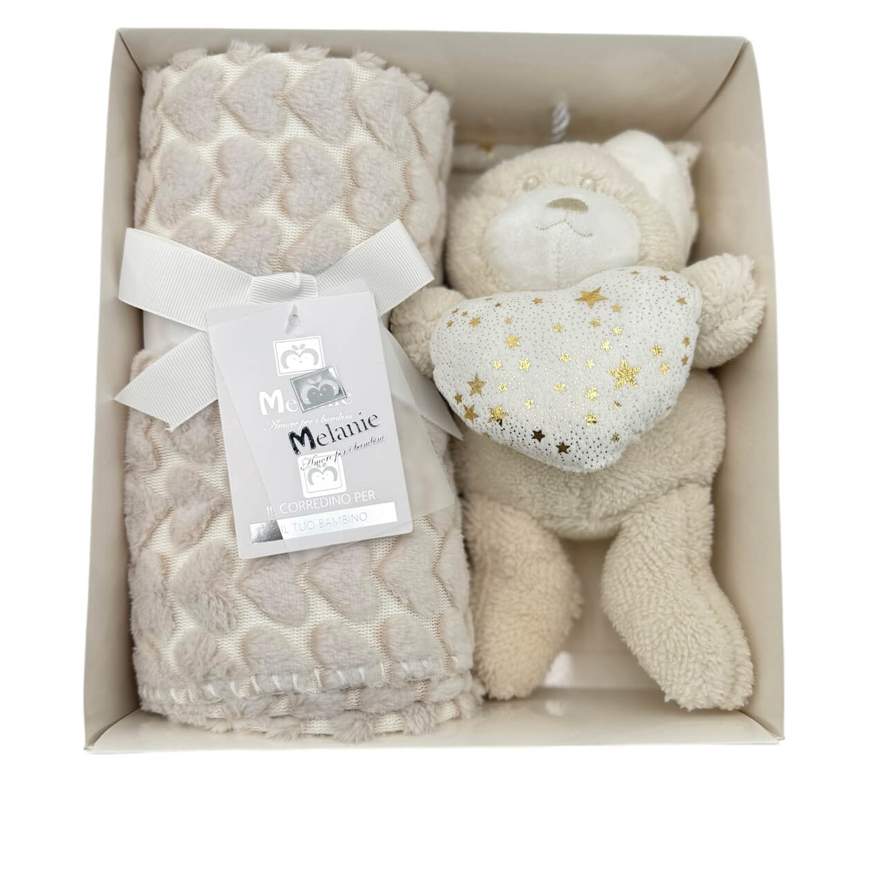 Couverture polaire berceau + jouet