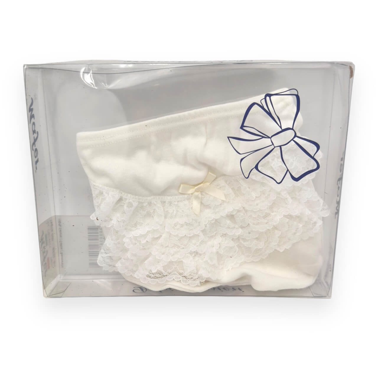 Culotte en coton lacée