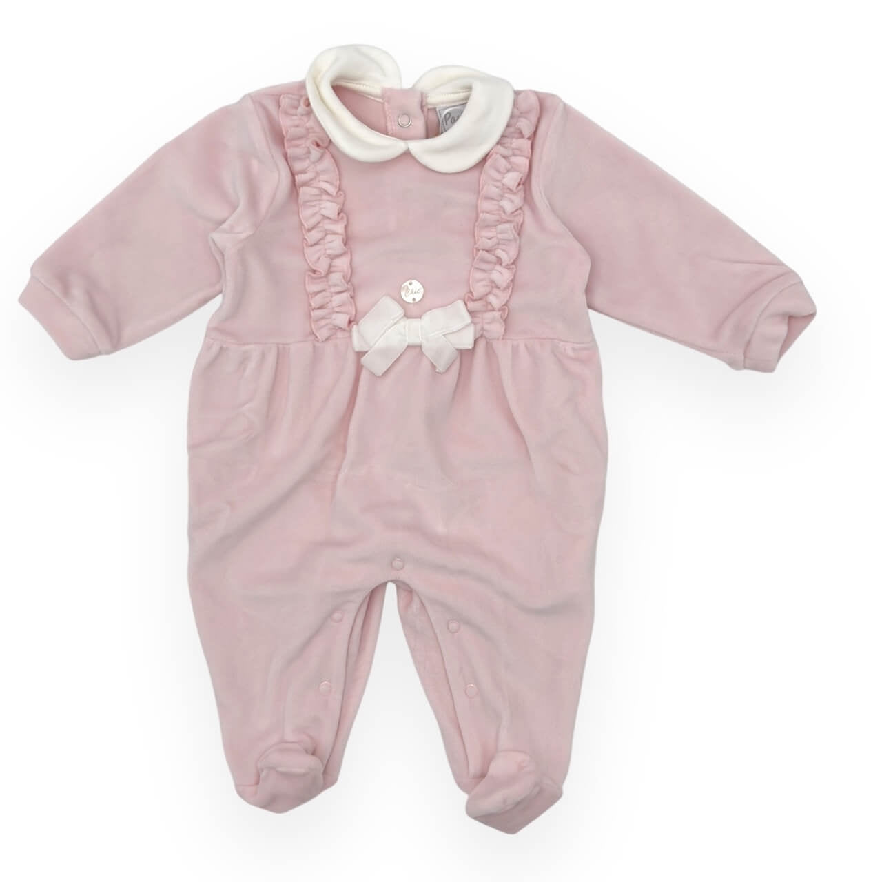 Barboteuse chenille pastel