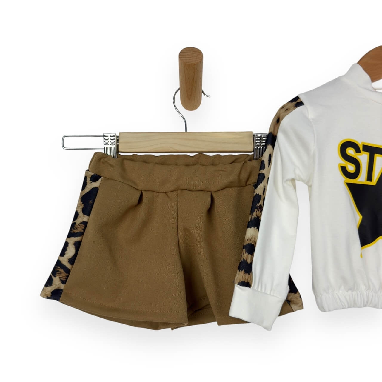 Tenue bébé fille chaude en coton