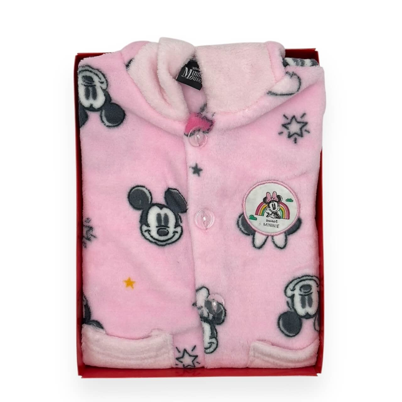 Robe de chambre en chenille Minnie Mouse