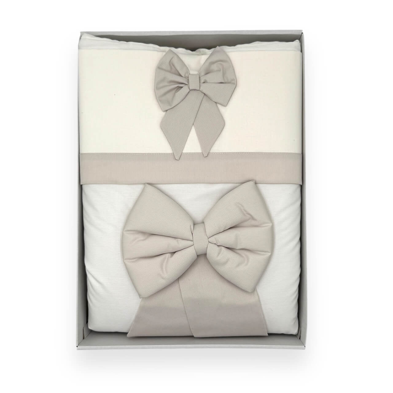 Completo Lenzuola + Piumone sfoderatile + Federa Carrozzina