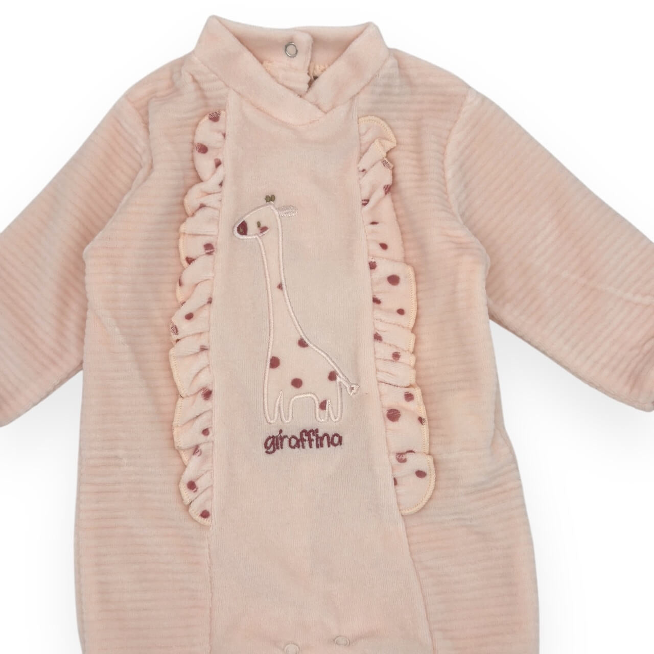 Barboteuse chenille pastel