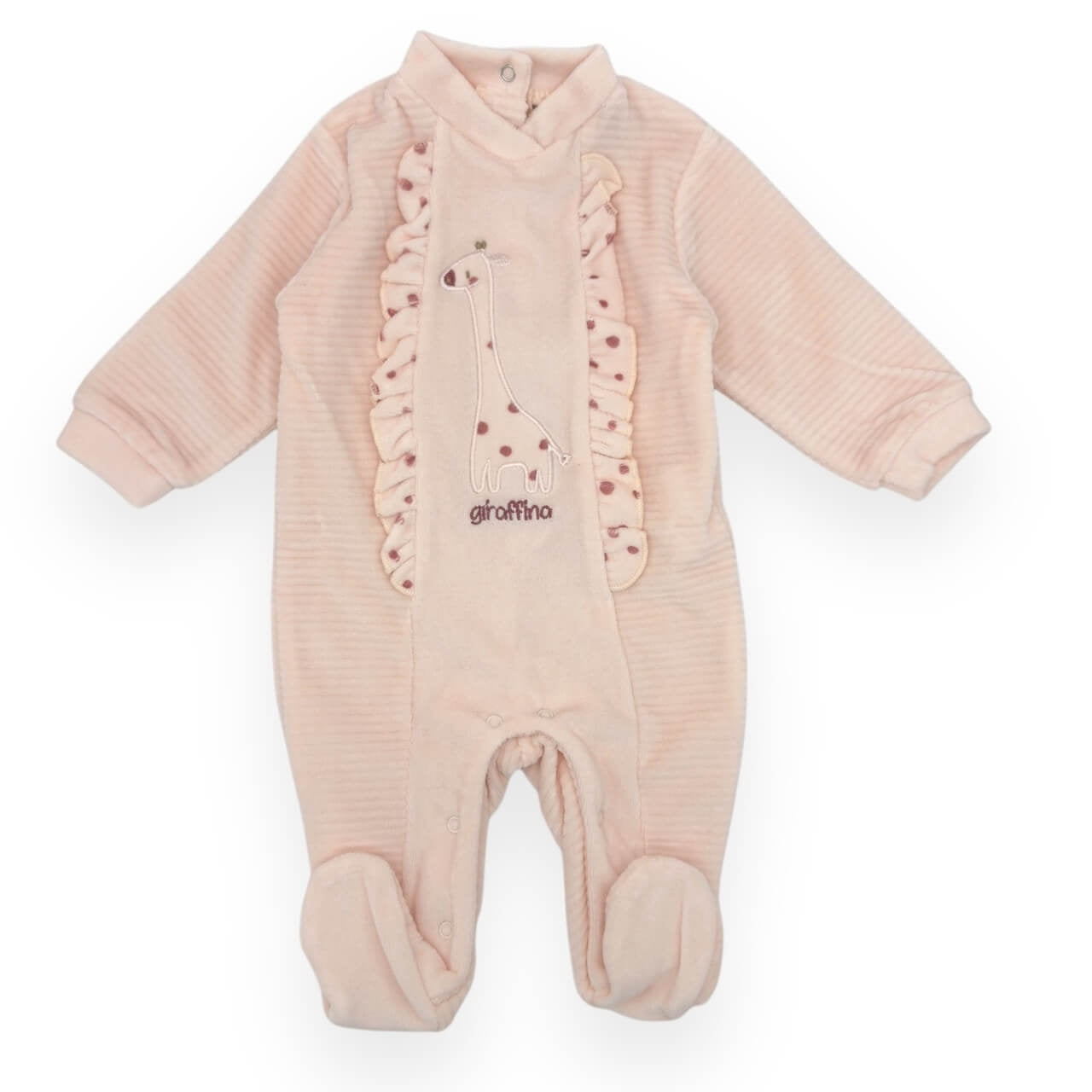 Barboteuse chenille pastel