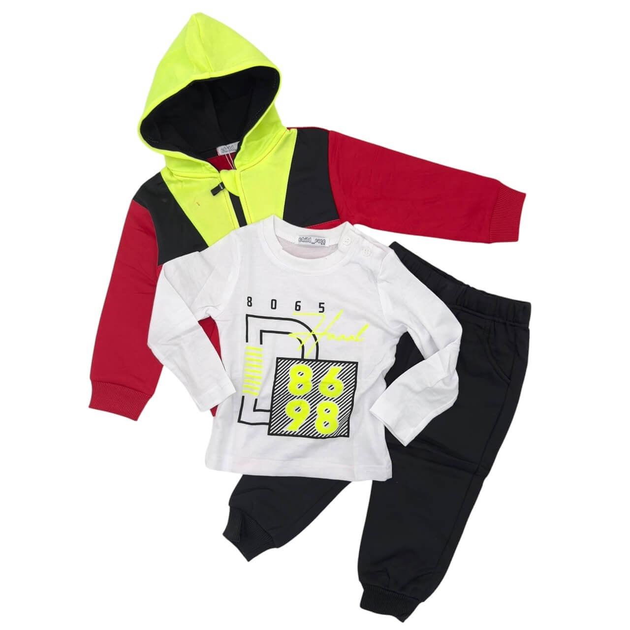 Survêtement sweat 3 pièces nouveau-né