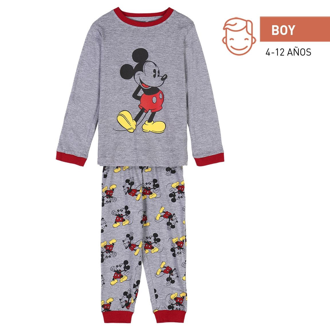 Pyjama à manches longues pour enfants – Mickey Mouse