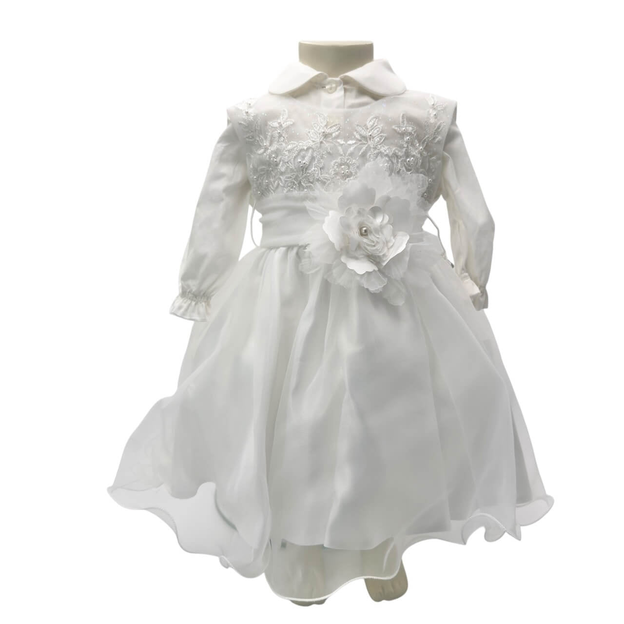 Robe de baptême bébé fille