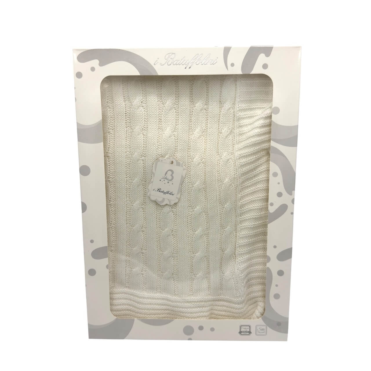 Châle en coton Balluffolini 75x95 cm