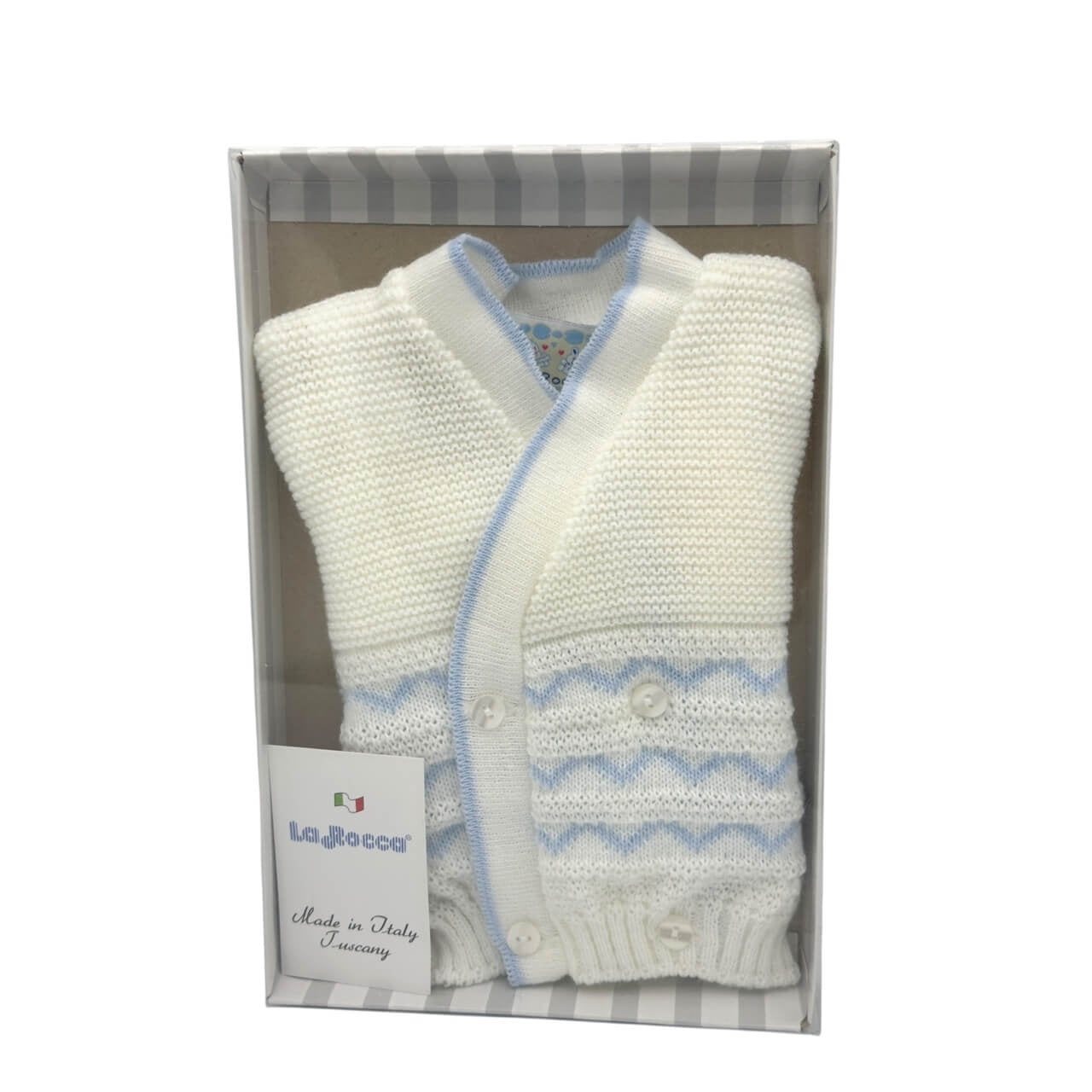 Pull en laine mélangée 0/6 mois