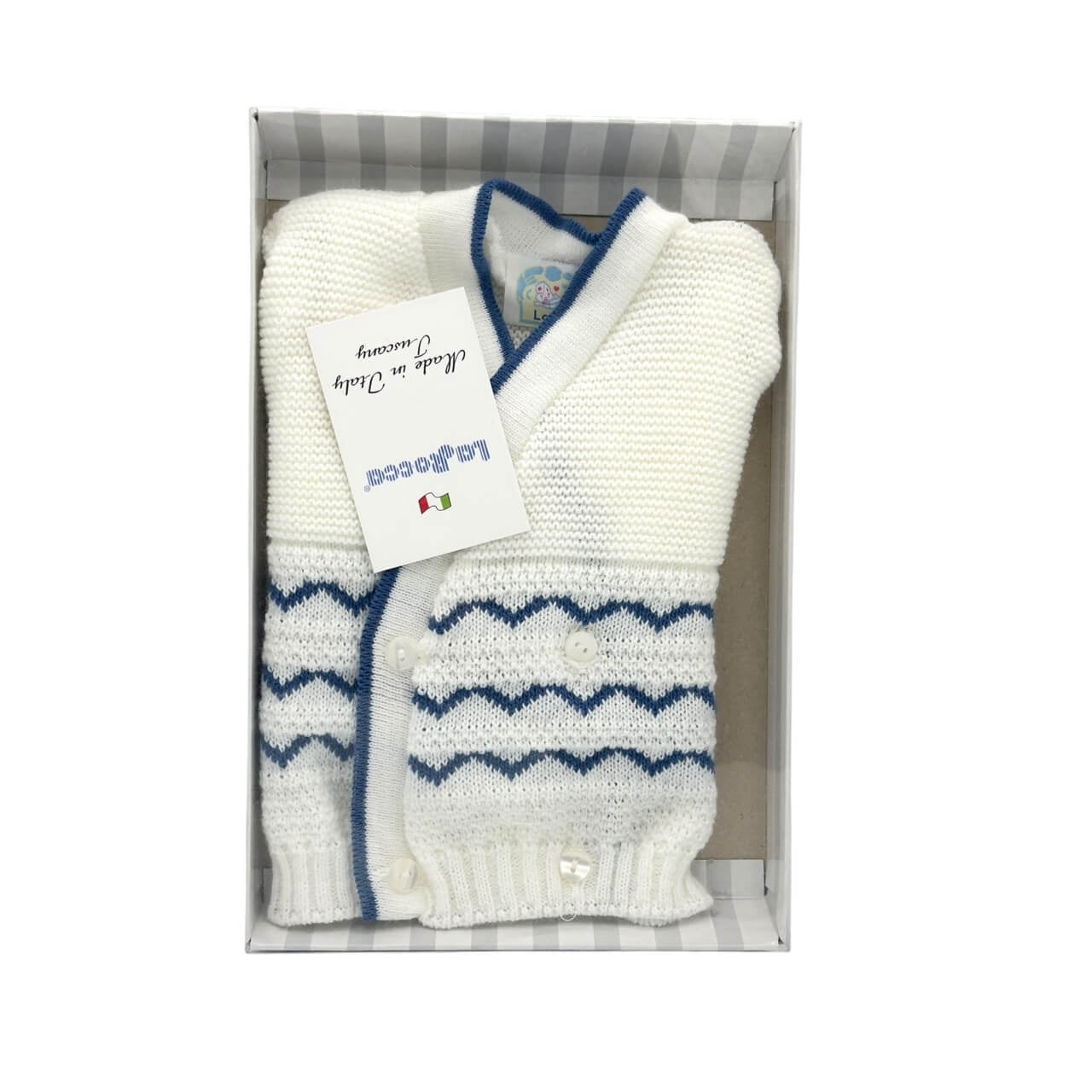 Pull en laine mélangée 0/6 mois