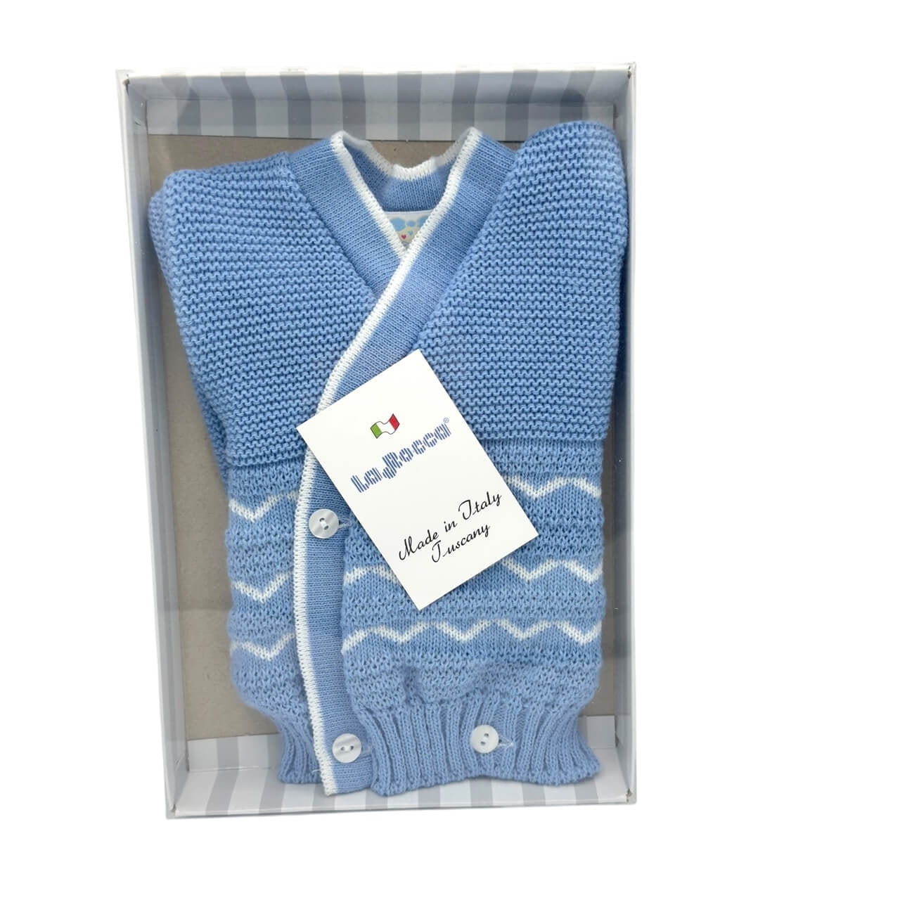 Pull en laine mélangée 0/6 mois