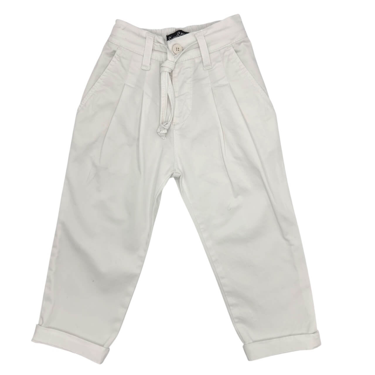 Pantalon en coton rasé pour bébé