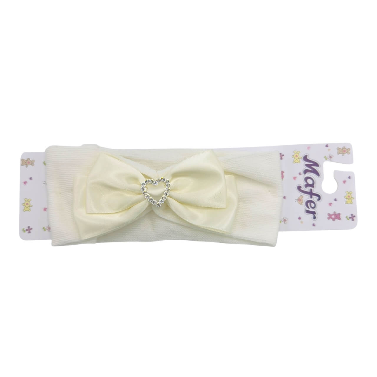 Bandeau bébé en coton 0/6 mois
