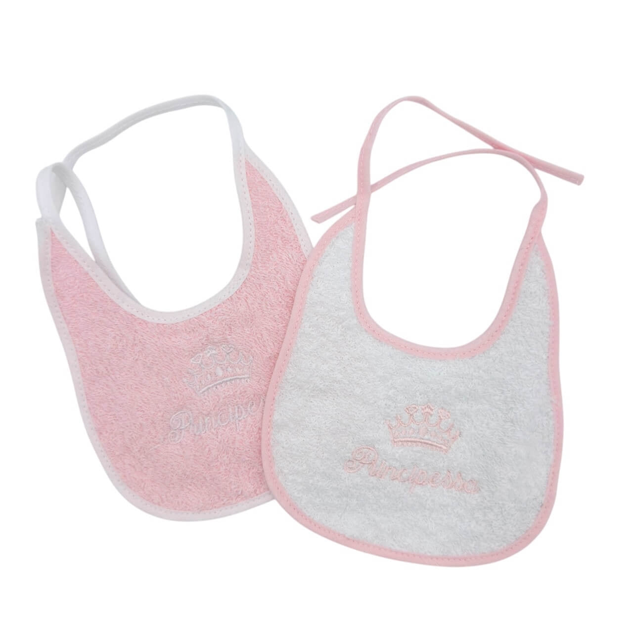 2 bavoirs éponge Petit Prince