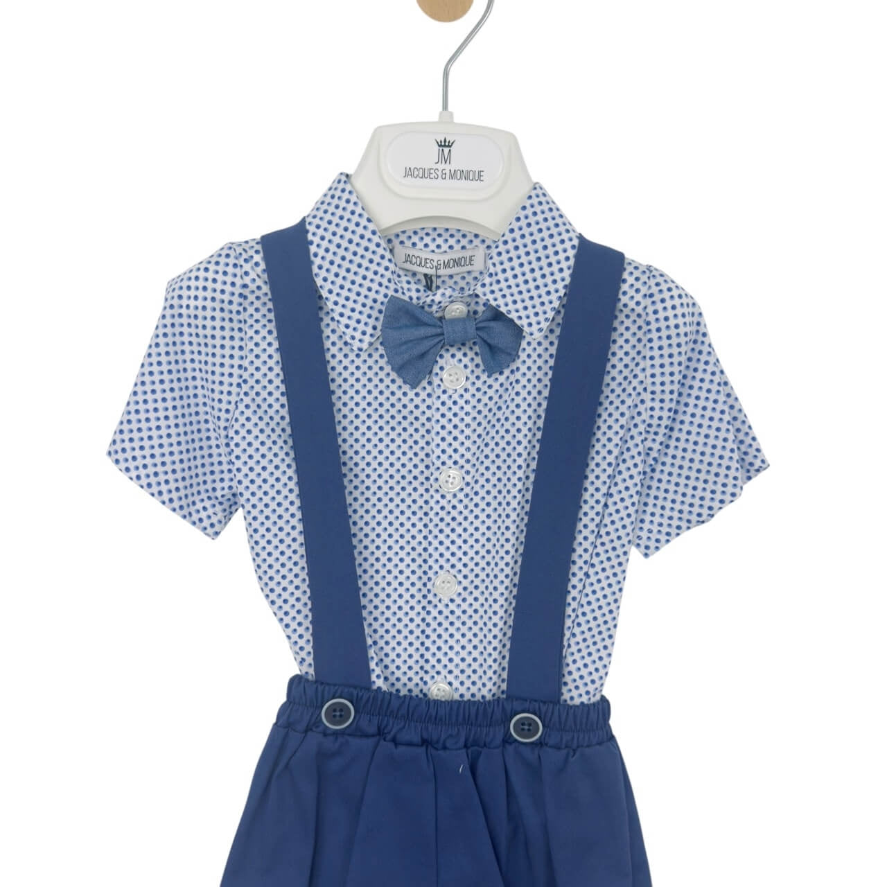 Salopette in Cotone Neonato