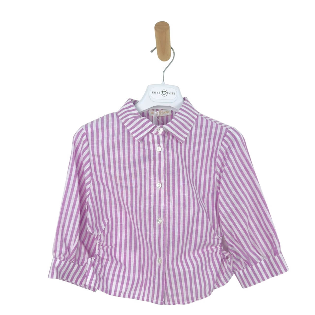 Chemise en lin fille