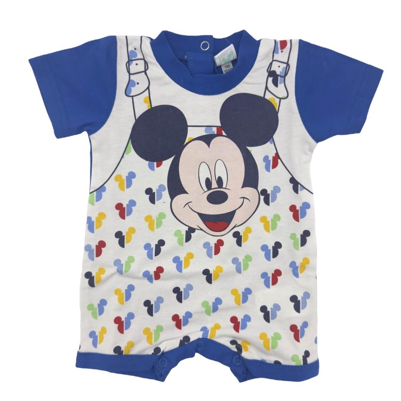 Disney Mickey Mouse Barboteuse 100% Coton