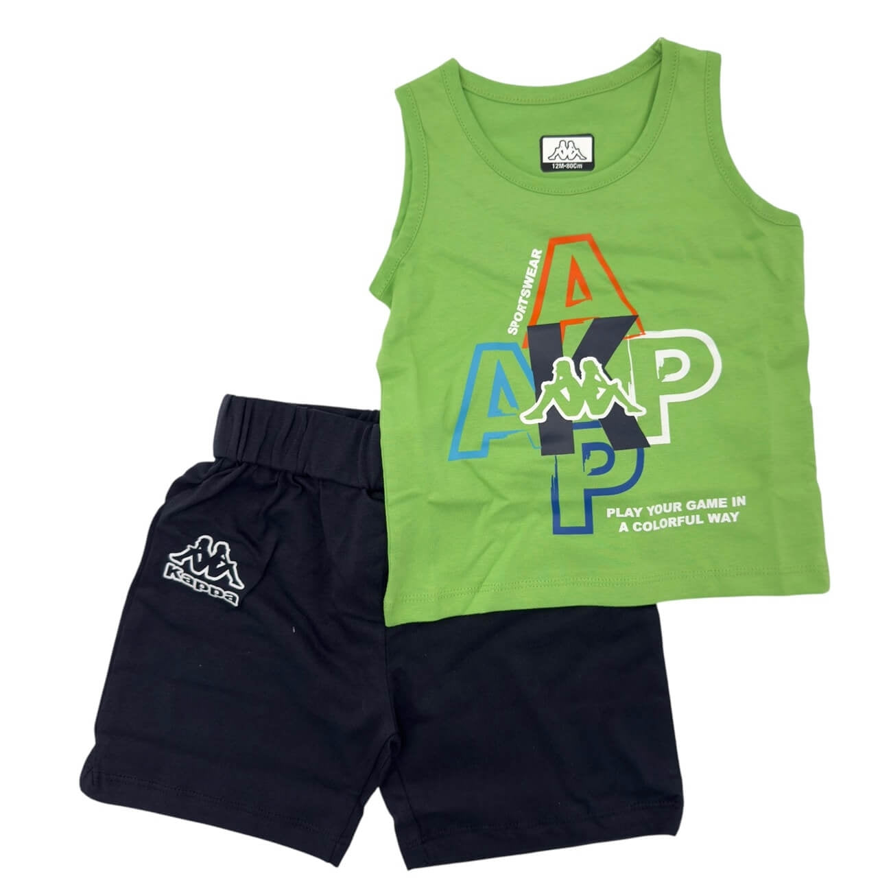 Completo Canotta Kappa Neonato