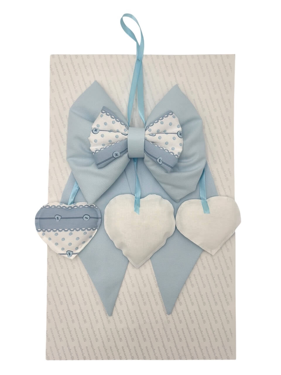 Noeud/rosace de naissance 40x35 cm