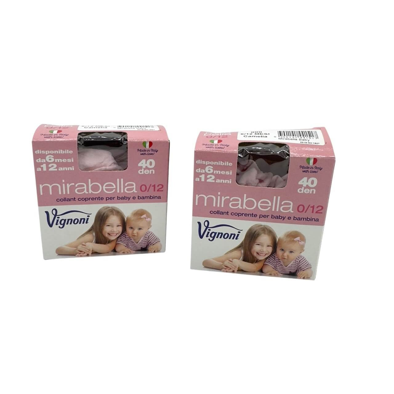 2 chaussettes Filanca roses Vignoni