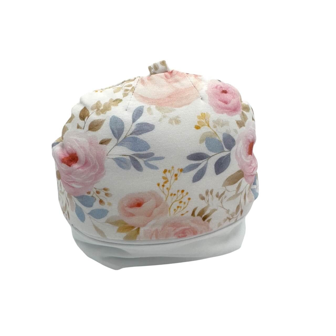 Set Cappello+Bavetta in Cotone Pastello 0/3 Mesi