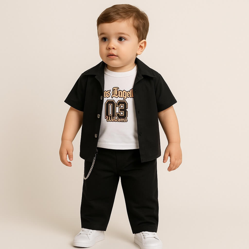 Ensemble en coton pour nouveau-né