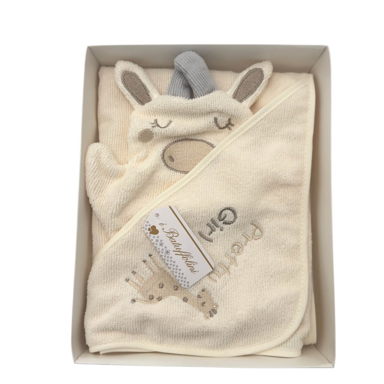 Set Triangolo Accappatoio 2 pezzi