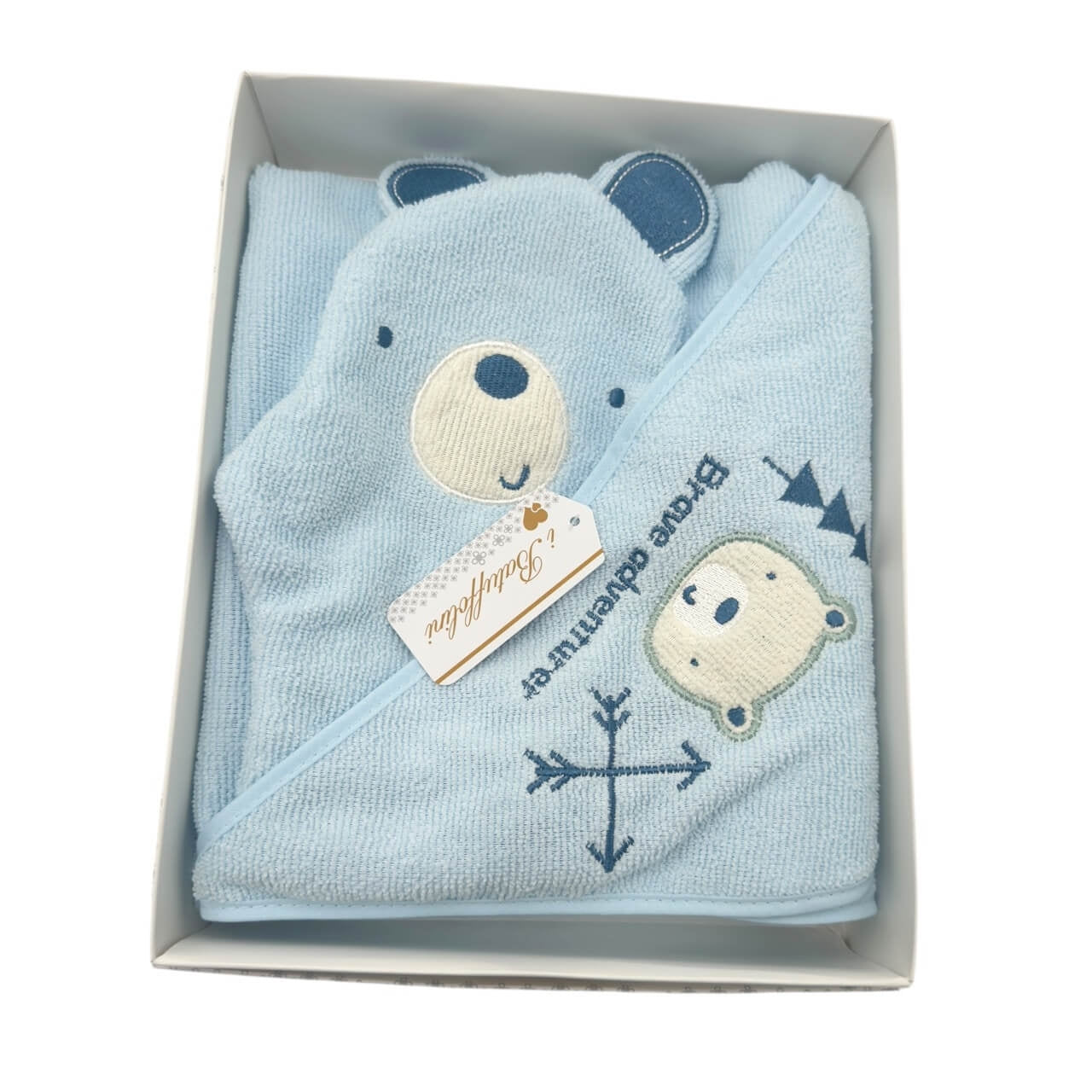 Set Triangolo Accappatoio 2 pezzi