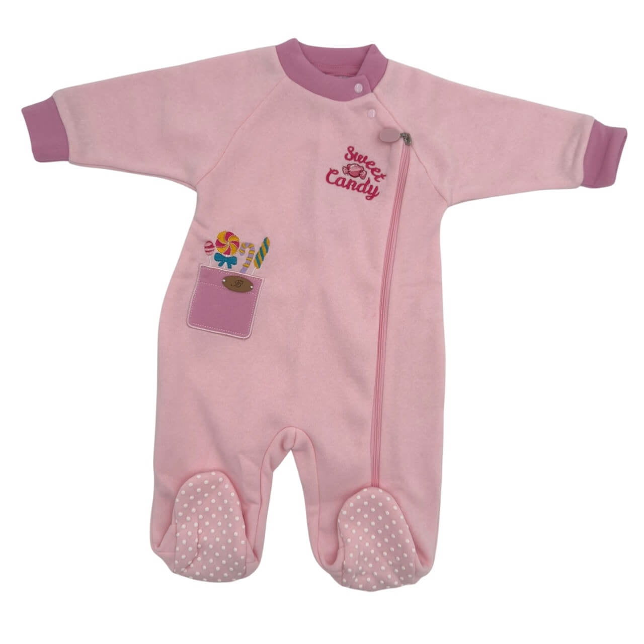 Pigiamone Felpato Neonata