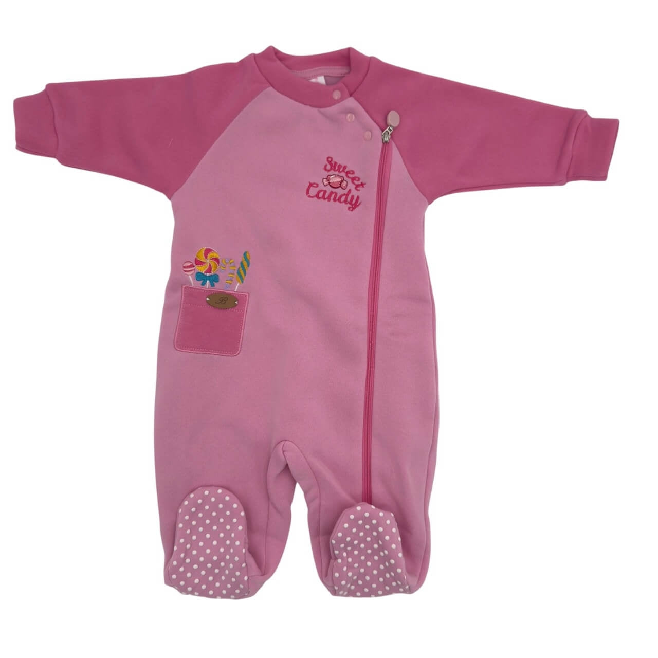 Pigiamone Felpato Neonata