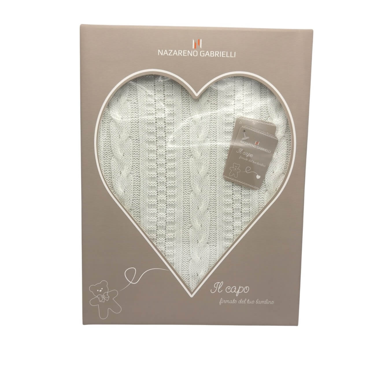 Scialle In Misto Lana 90x118 cm Nazareno Gabrielli