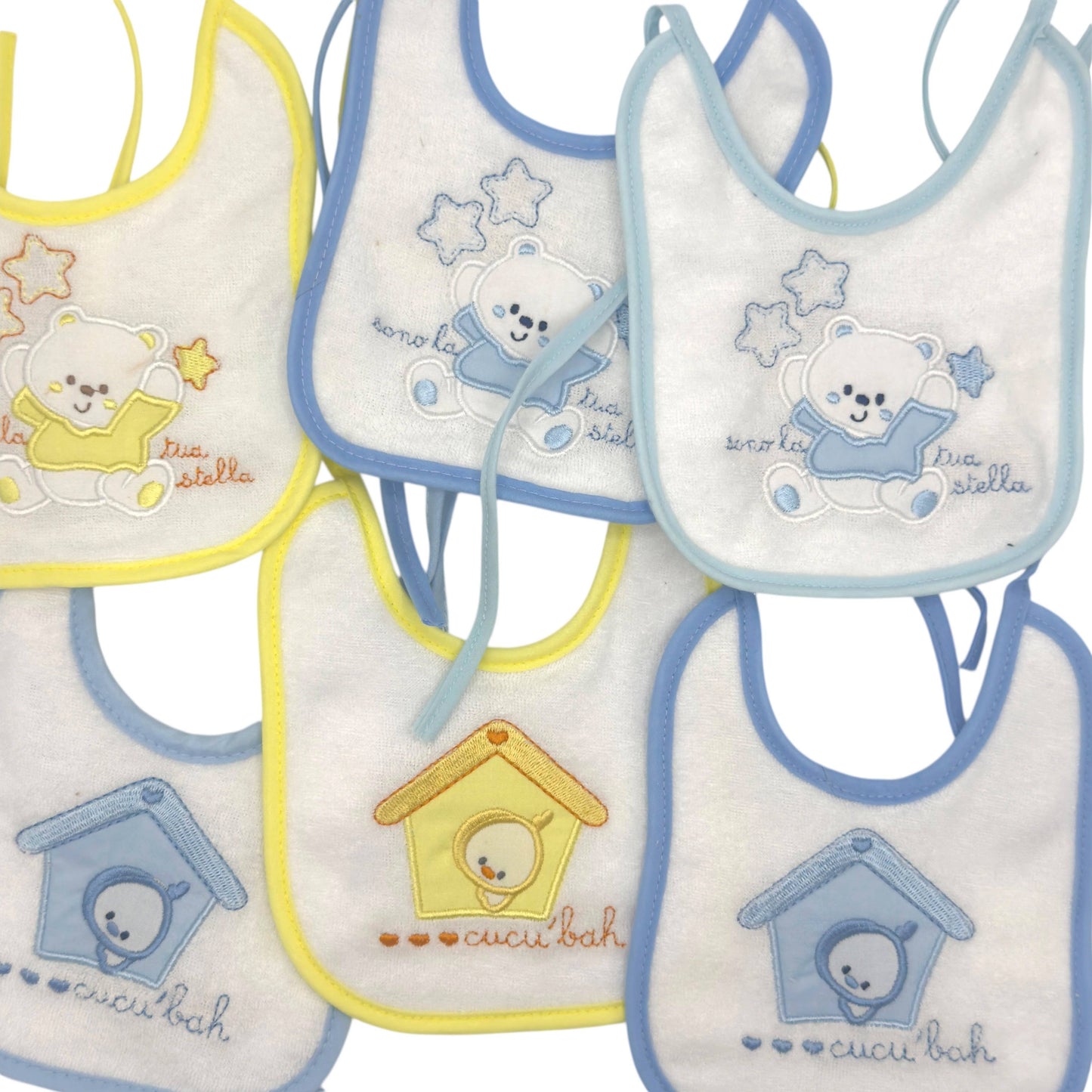 6 Bavette Cliniche Pastello