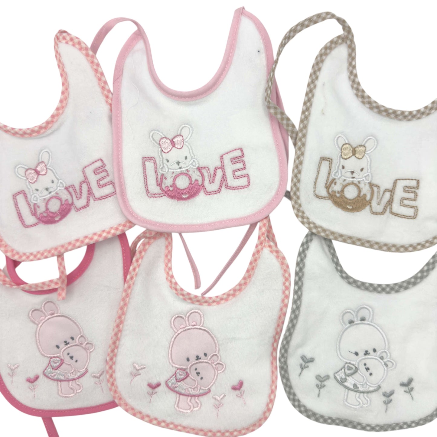 6 Bavette Cliniche Pastello