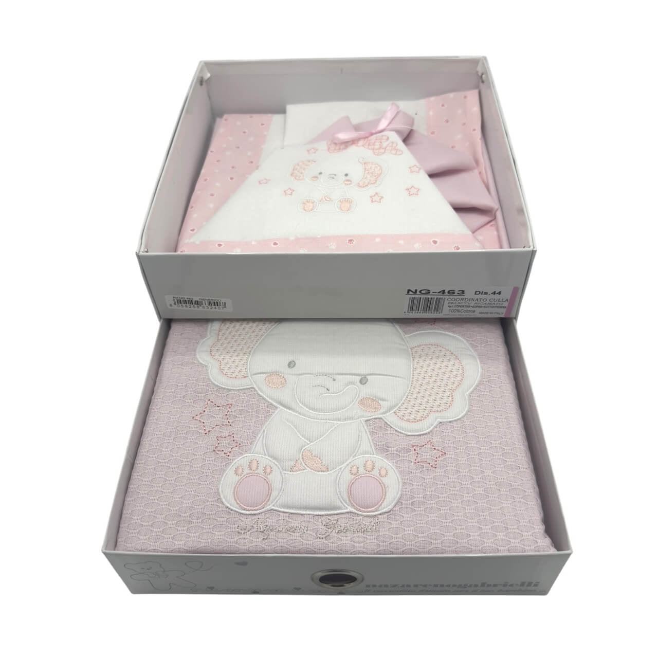 Completo Lenzuola + Copertina Cotone Carrozzina