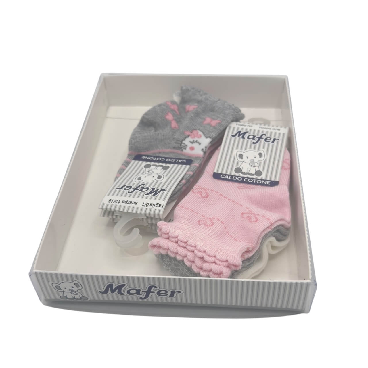 6 Calzini in Caldo Cotone