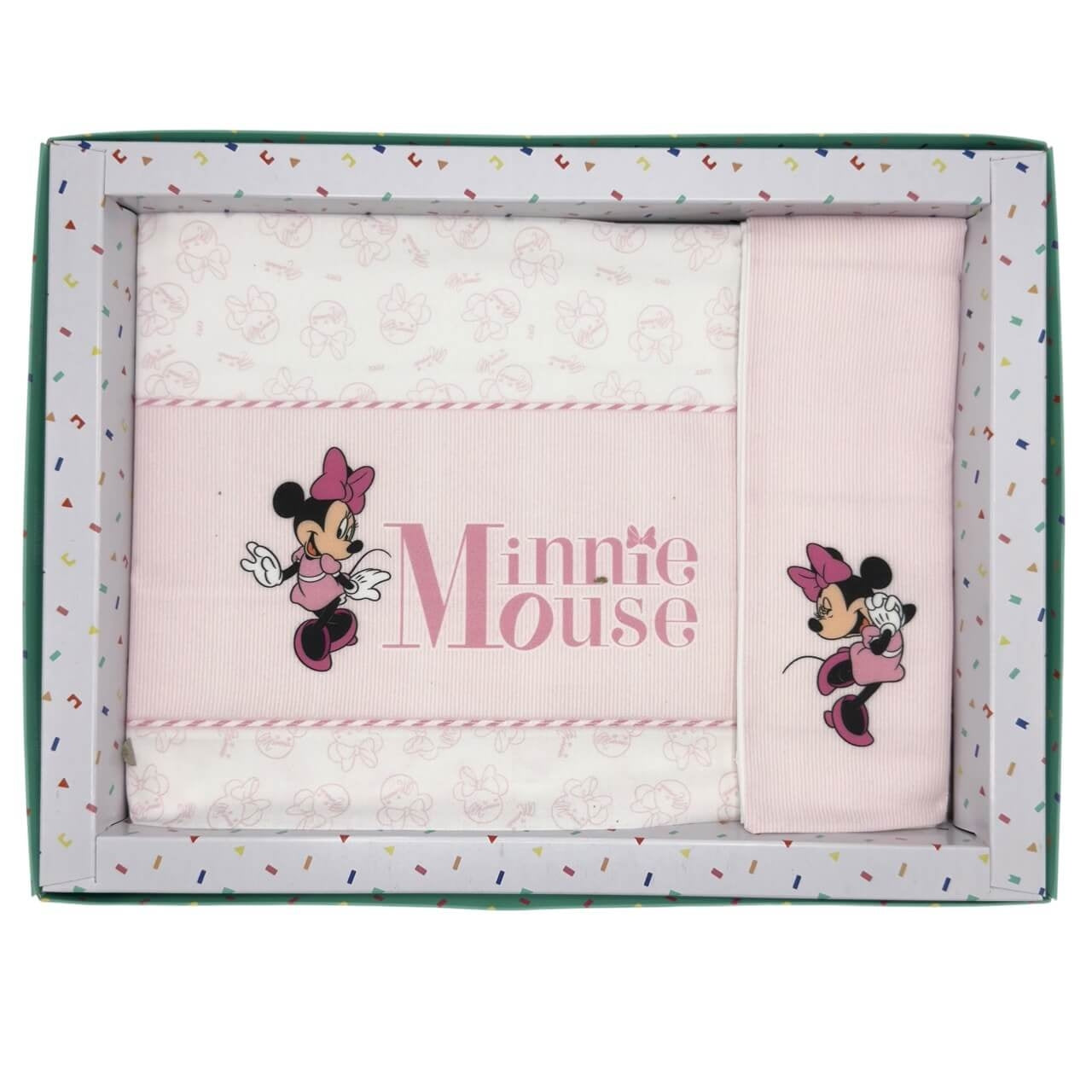 Completo Lettino Minnie 100% Cotone
