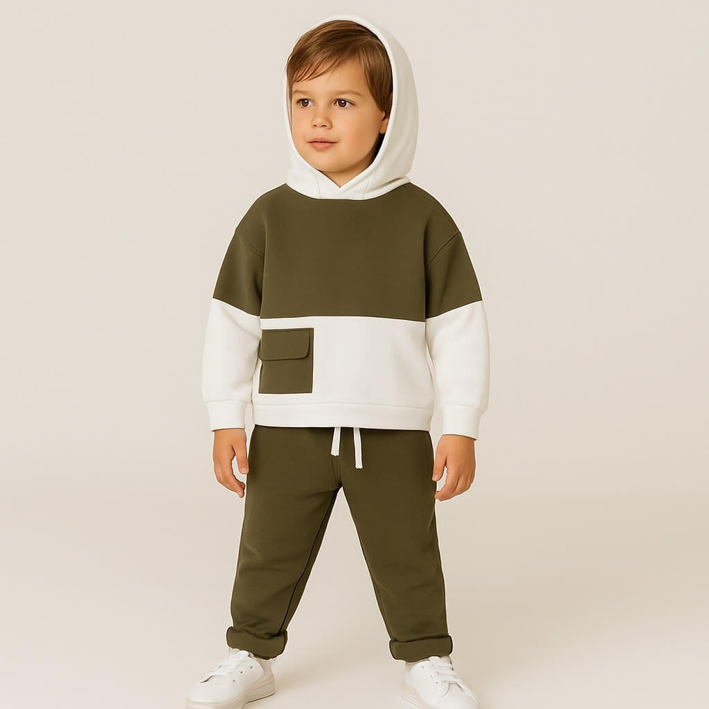 Tuta Tascone Cotone Bimbo