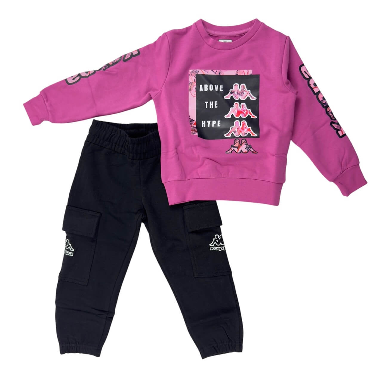 Tuta Felpata Kappa Bimba