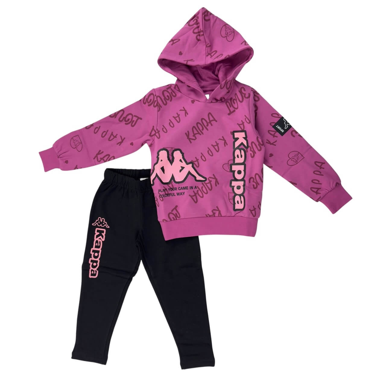 Tuta Felpata Kappa Bimba