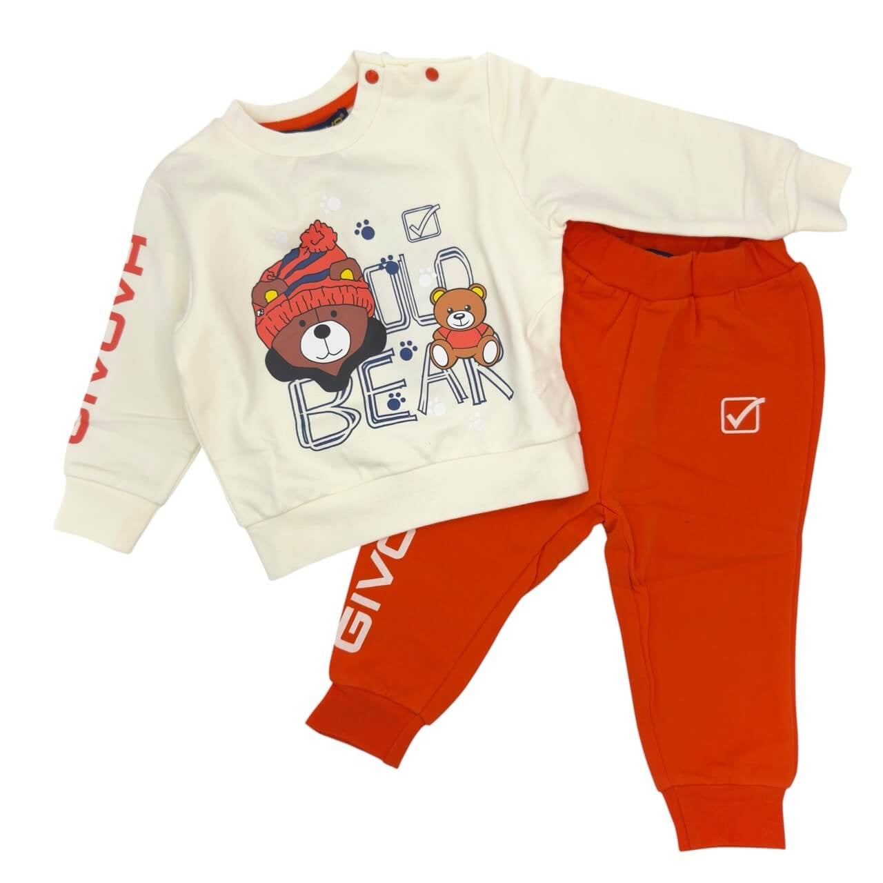 Tuta Felpata Givova Neonato