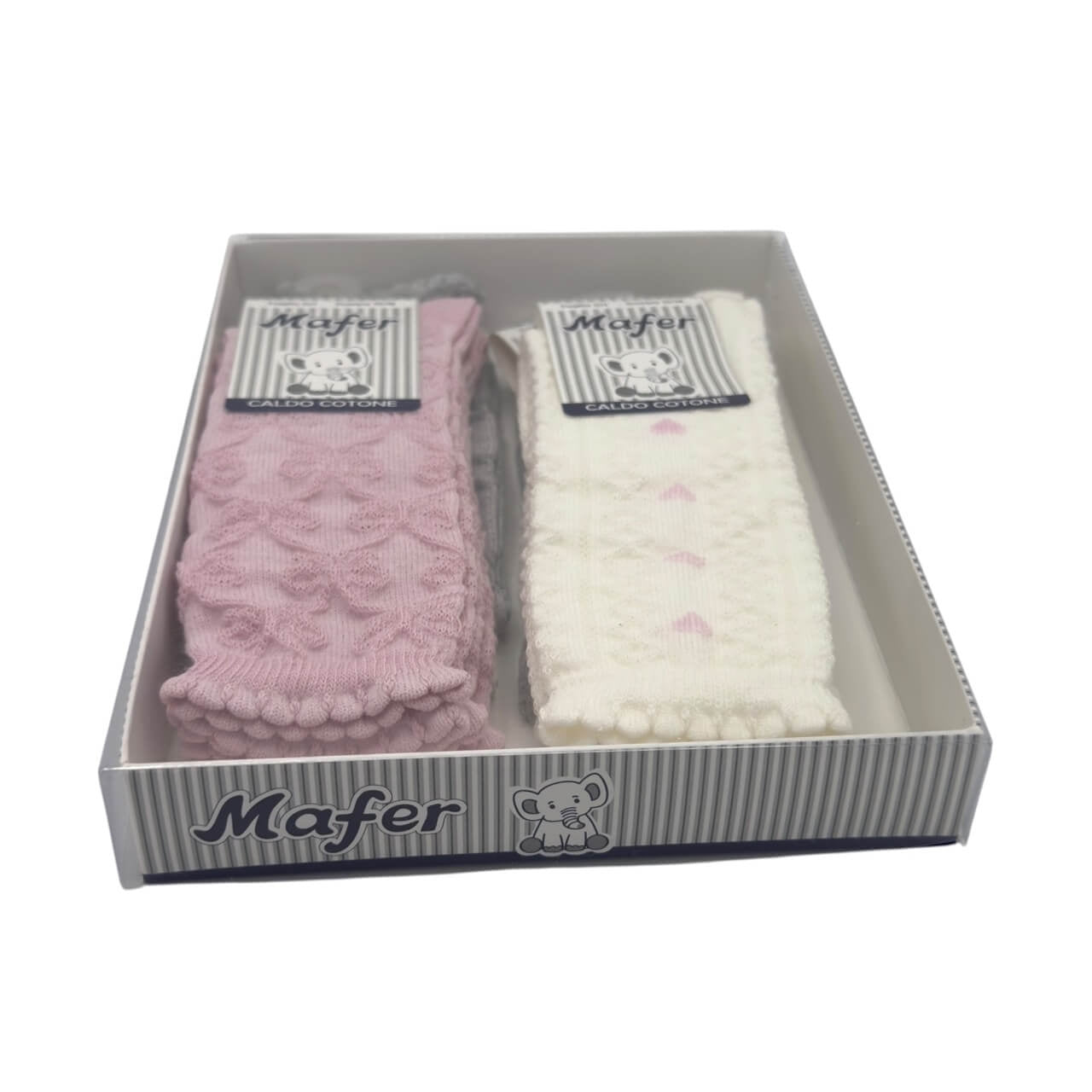 6 Calzini Caldo Cotone Neonata