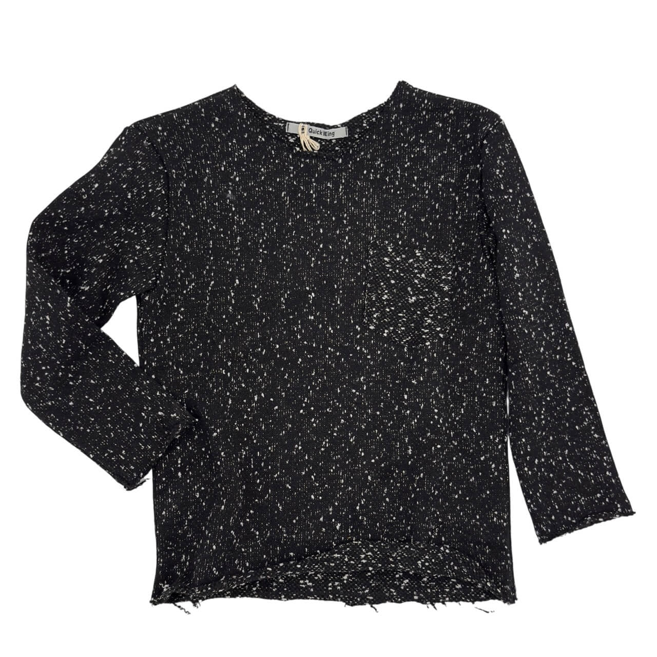 Felpa Leggera Bimbo Quick Being Effetto T-shirt