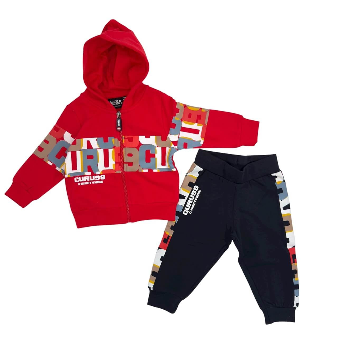 Tuta Felpata Guru Neonato