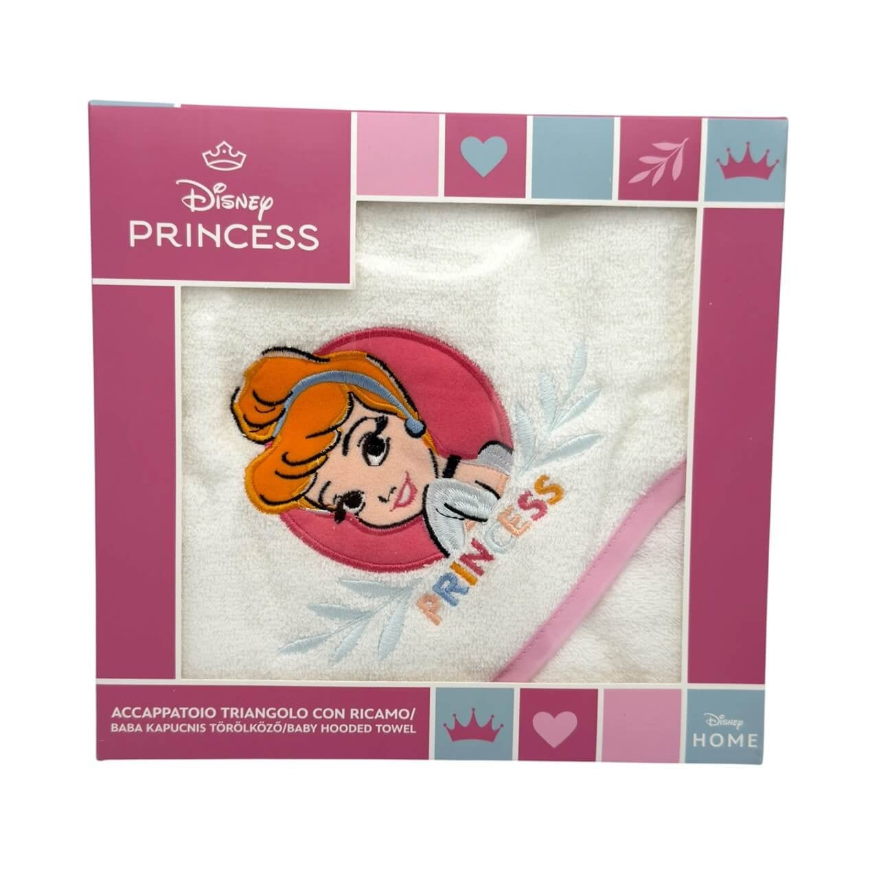 Triangolo accappatoio Disney Principesse