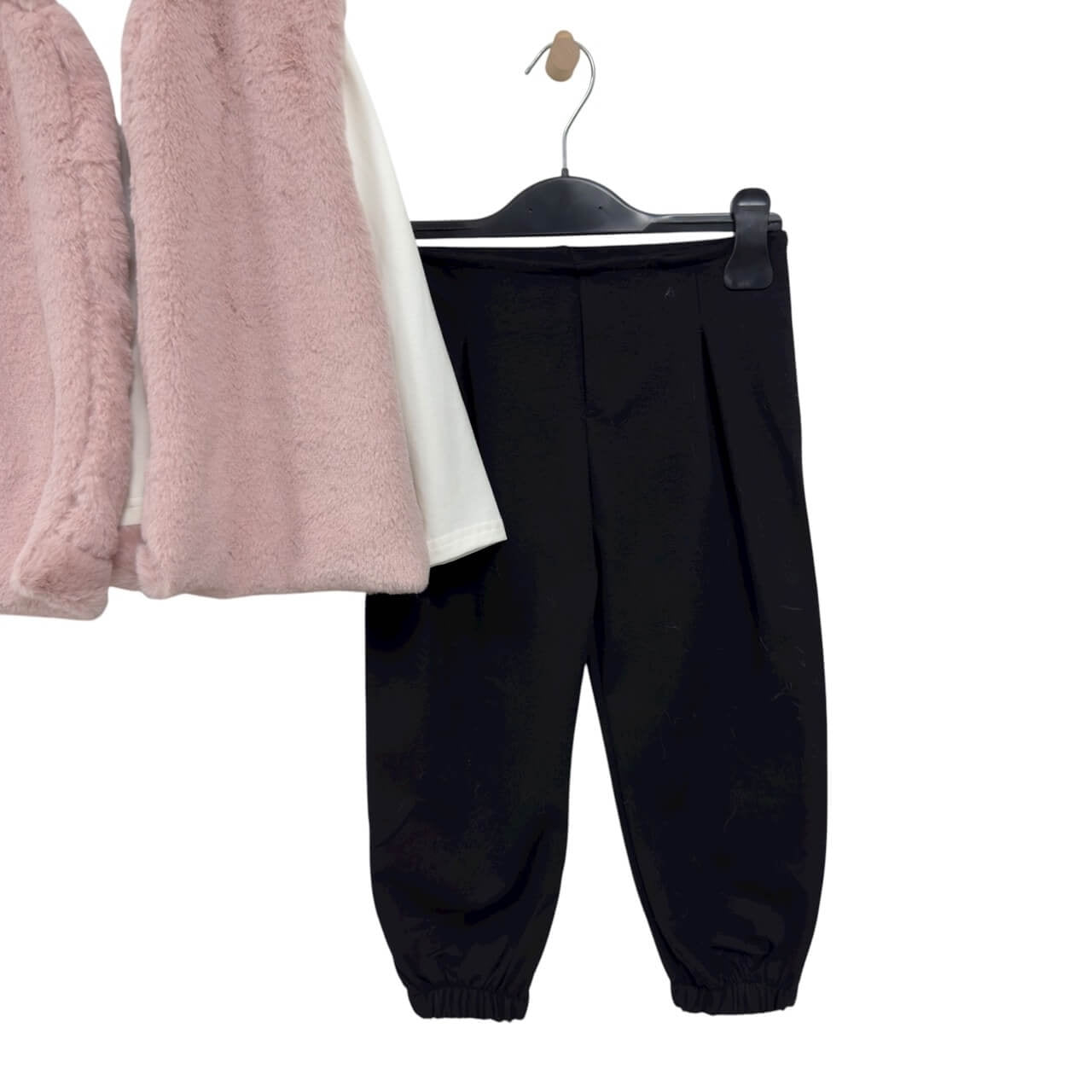 Completo Bimba Con Pelliccia