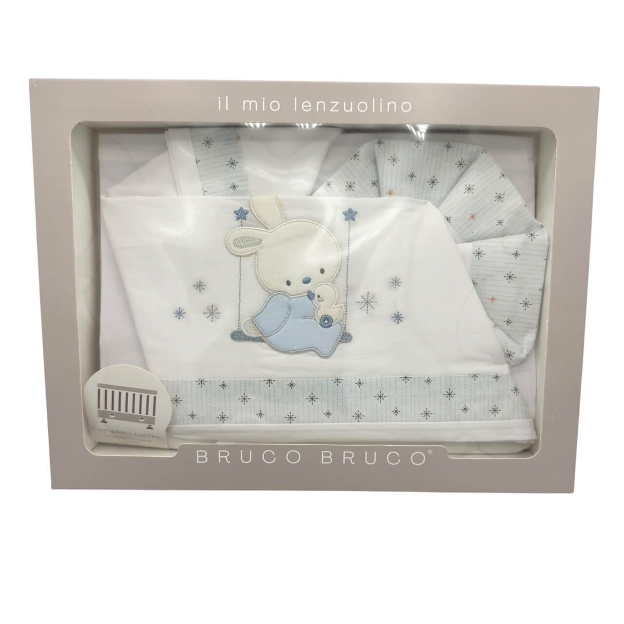 Completo Carrozzina Bruco Bruco 100% Cotone